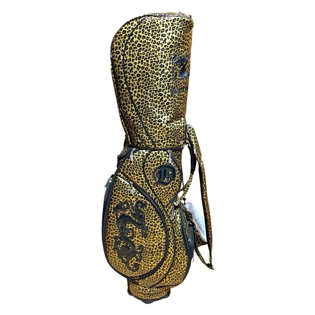 【希少・高級】Dance With Dragon キャディバッグ レオパード柄
