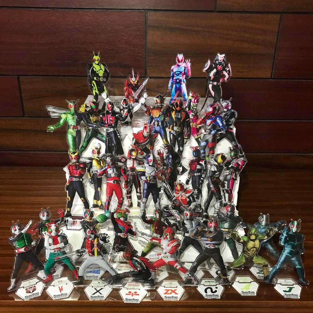 仮面ライダー　アクリルスタンド　39体セット