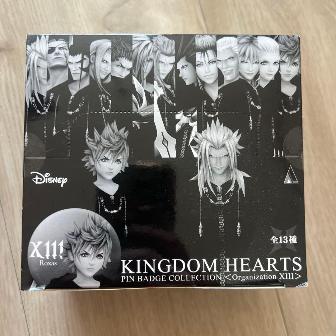 新品未開封　キングダムハーツ カンバッジコレクション XIII機関 全13種類