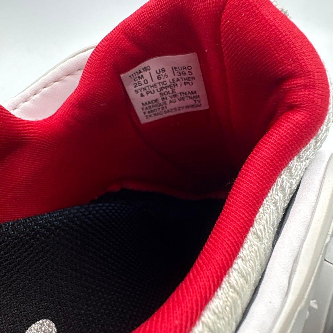 ✨未使用✨アシックス ゲルエースプロ5 ボア【25cm】ホワイト レッド