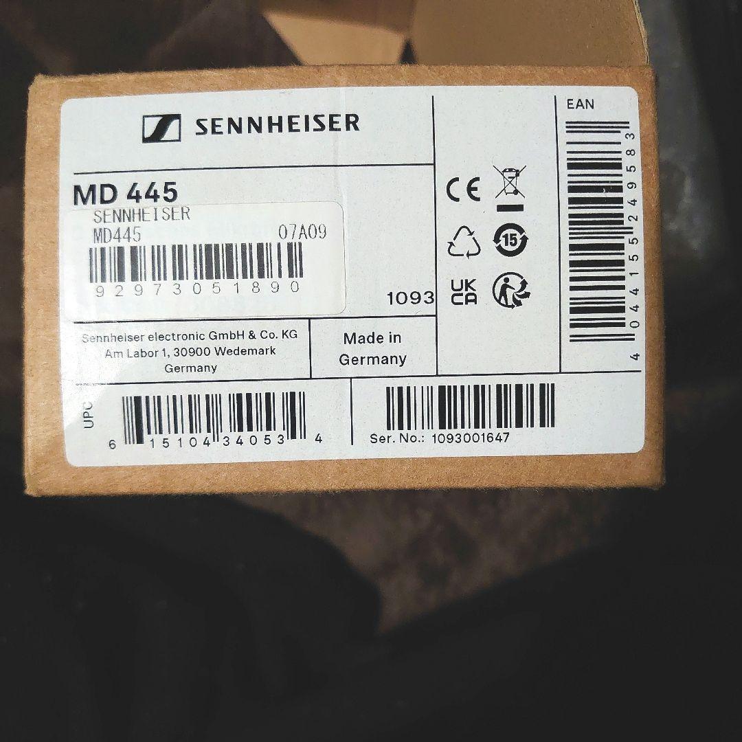 SENNHEISER MD445 ダイナミックマイク