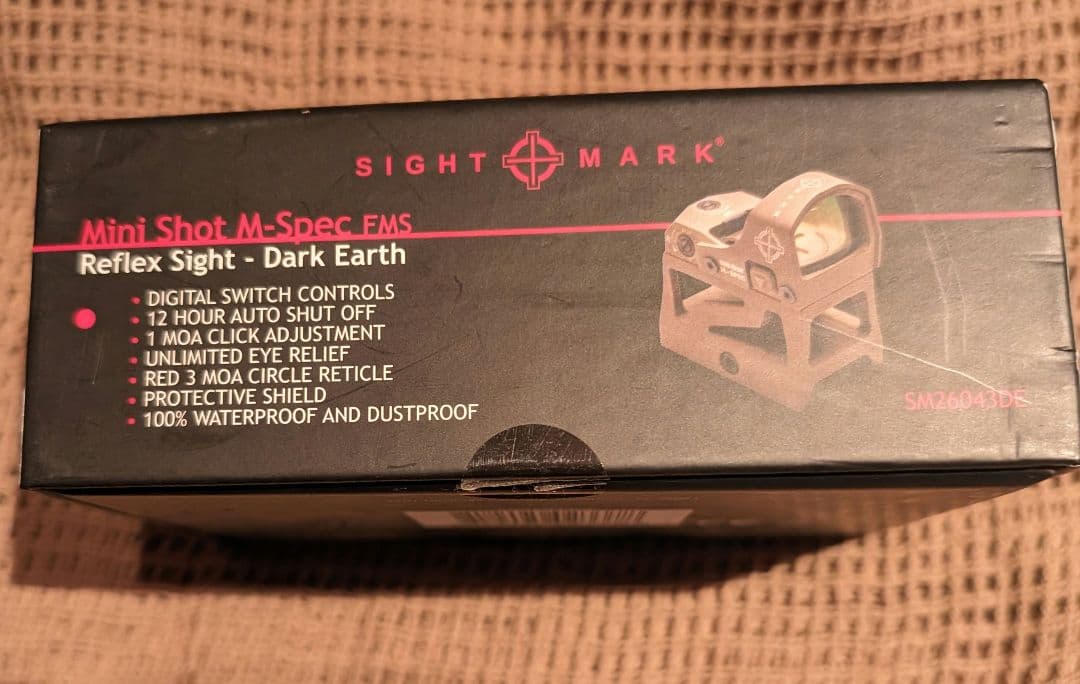 希少サイトマークオープンドットサイト(スコープは付属しません)