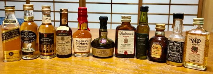 ★超激レア★ミニボトル33本セット/Whisky/COGNAC/他★新品未開封★