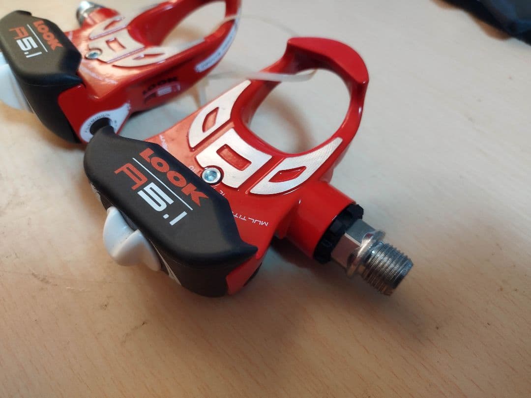 【絶版品】LOOK A5.1ペダル 【デルタ】未使用箱付 オマケのクリート付