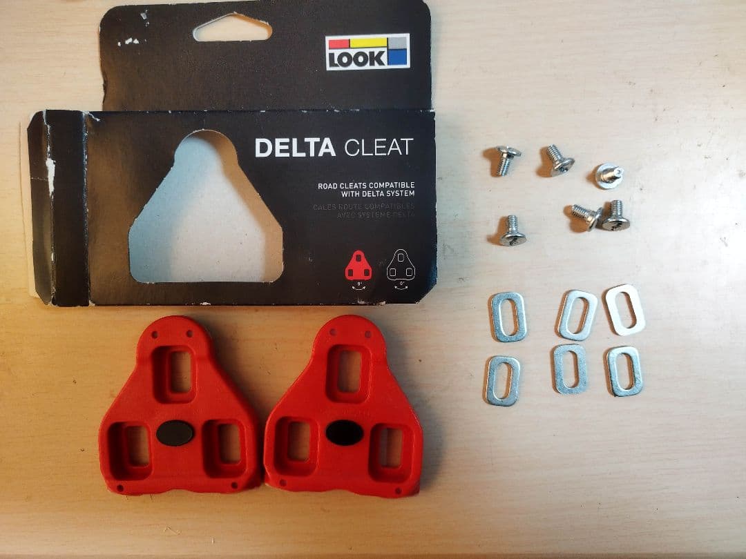 【絶版品】LOOK A5.1ペダル 【デルタ】未使用箱付 オマケのクリート付