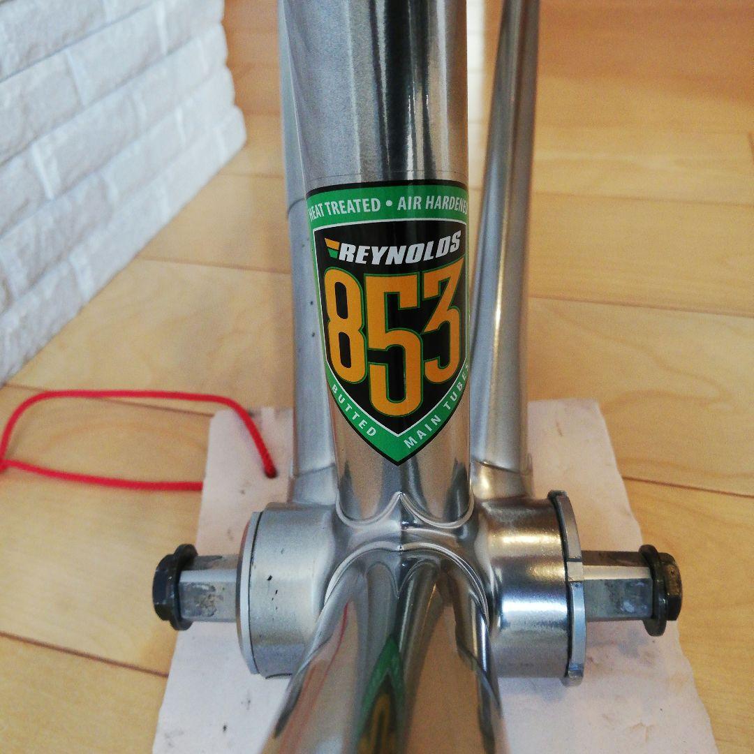 NJS 競輪　ブリヂストン　ピストフレーム レイノルズ853