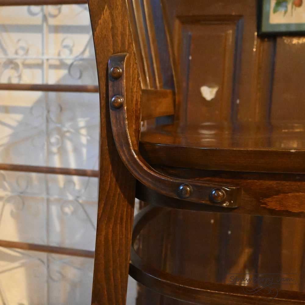 IFU-413-5 英国ヴィンテージ カウンターチェア ハイチェア BARチェア