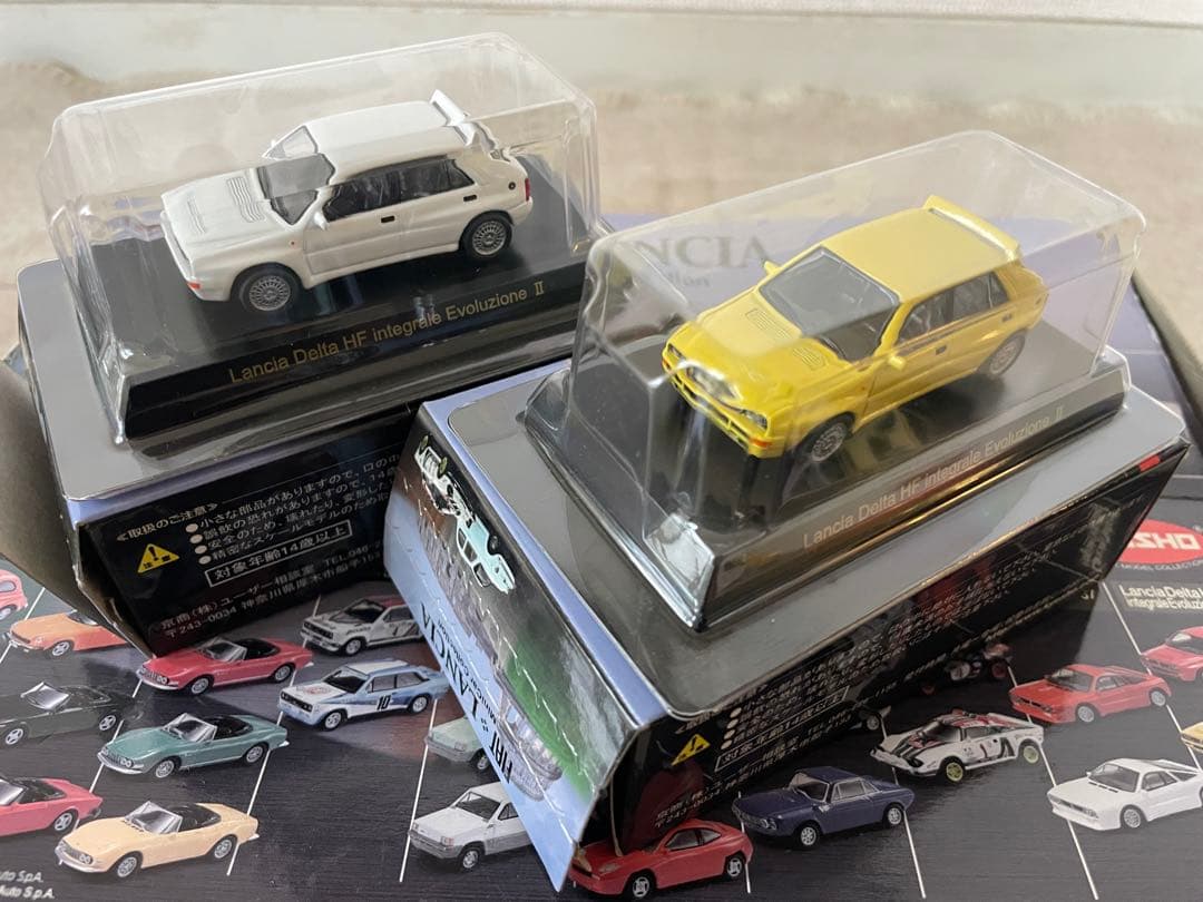 フィアット・ランチア ミニカーコレクション 1:64スケール　京商