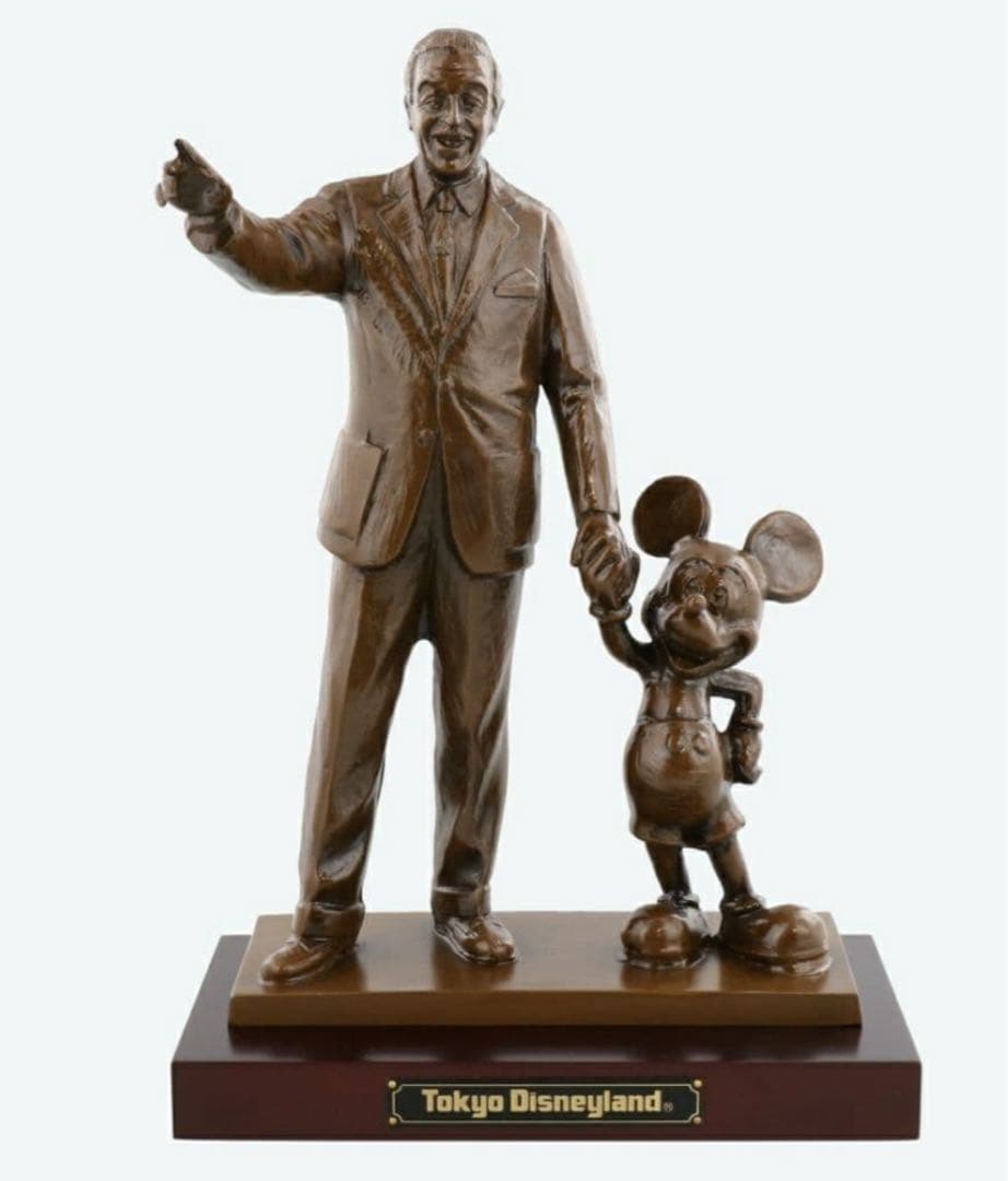 2022年ウォルトディズニー ミッキー ブロンズ像 パートーナーズ像 フィギュア