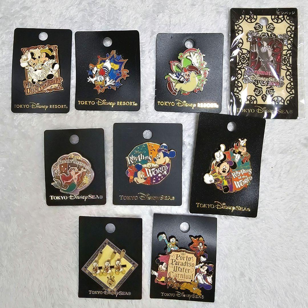 Disney 東京ディズニーシー キャラクター ピンバッジ