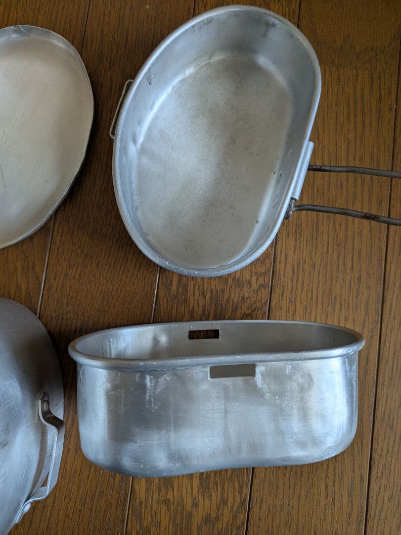 イタリア軍　飯盒　軍幕　used