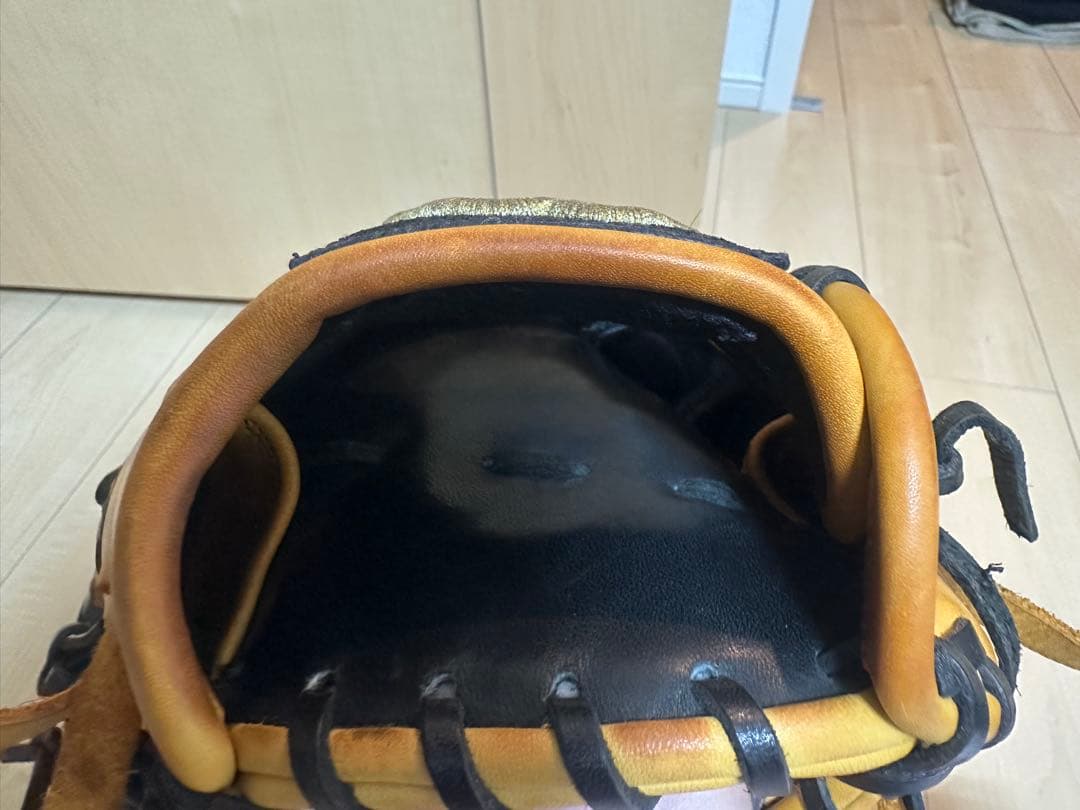 グロム左用軟式野球グローブ