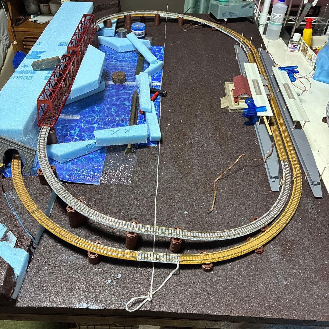 奥大井湖ジオラマ　joeycoco