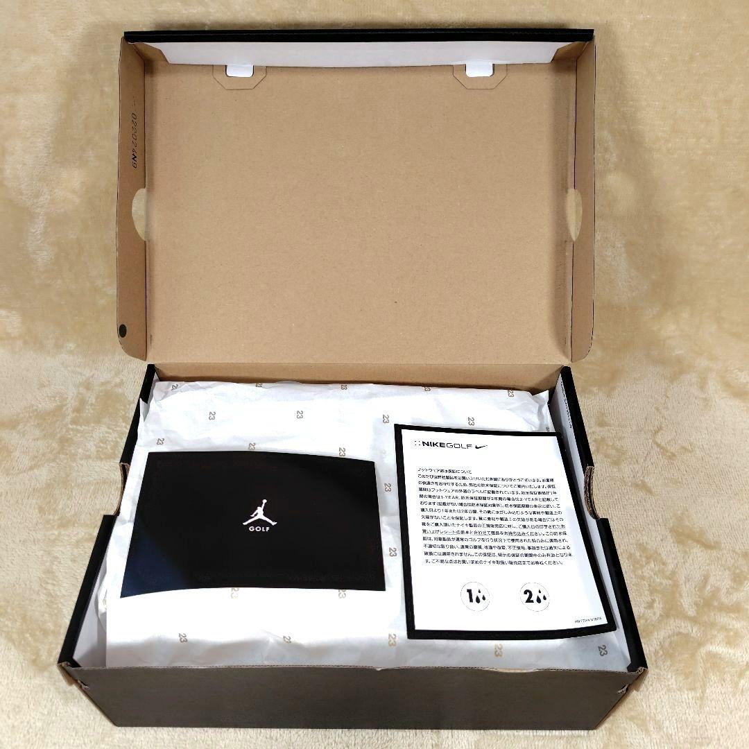 新品未使用 ナイキ ゴルフシューズ エアジョーダン9G FN6930-001 黒