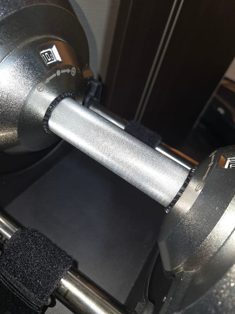 【引取限定】ライシン　プロバーベル 41.5kg×2 シルバー スタンド付