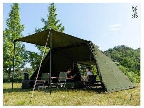 新品未使用品 DOD ヨンヨンベースTC　テントタープポールセット