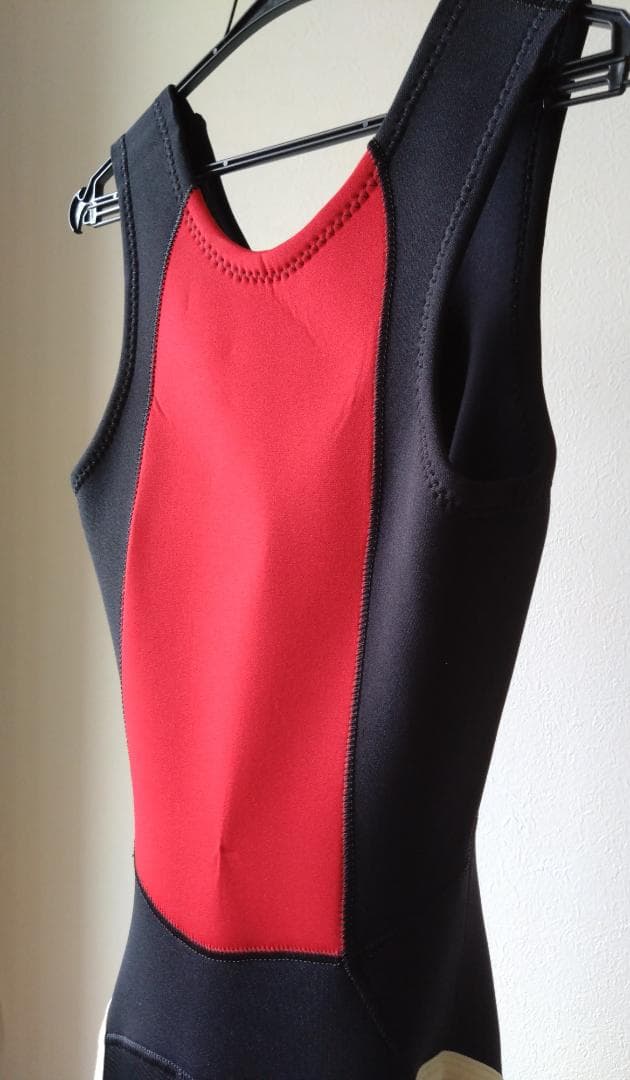 JFISHジェイフィッシュウエットスーツ水上バイク女性MB 黒赤