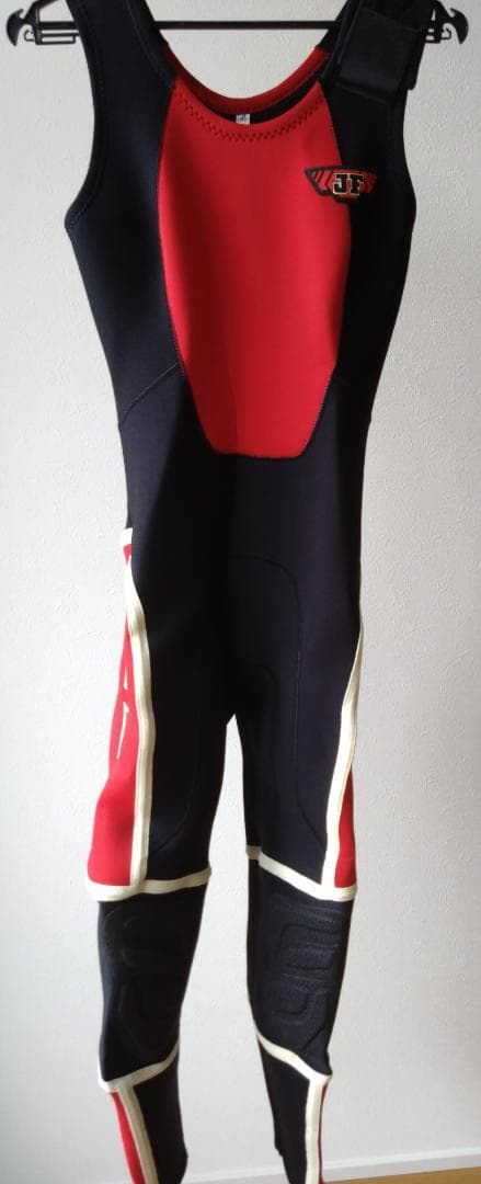 JFISHジェイフィッシュウエットスーツ水上バイク女性MB 黒赤