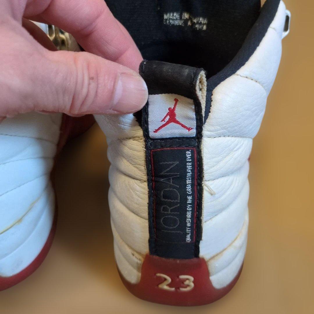 エア・ジョーダン 12　白/赤　26.0cm