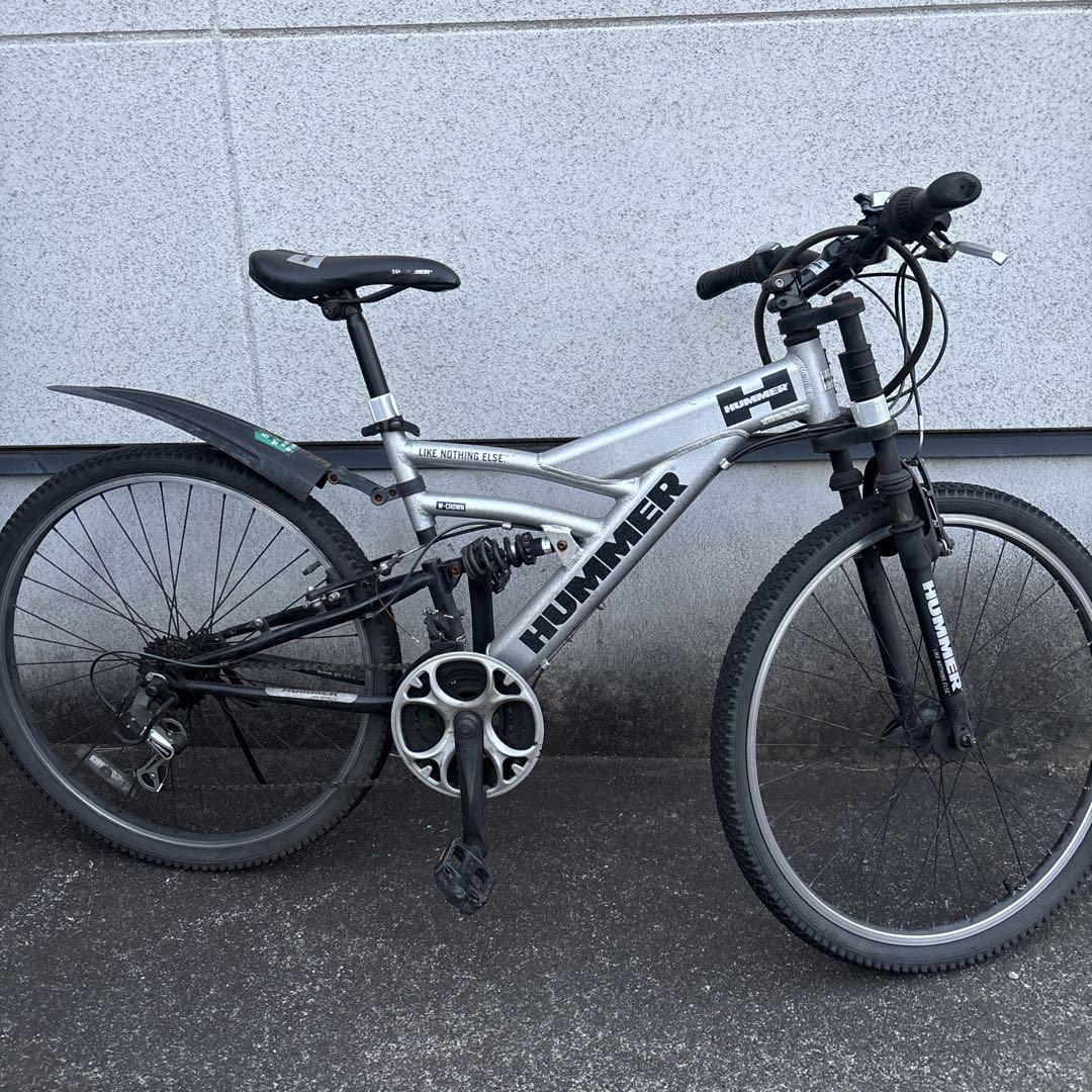 HUMMER マウンテンバイク シルバー