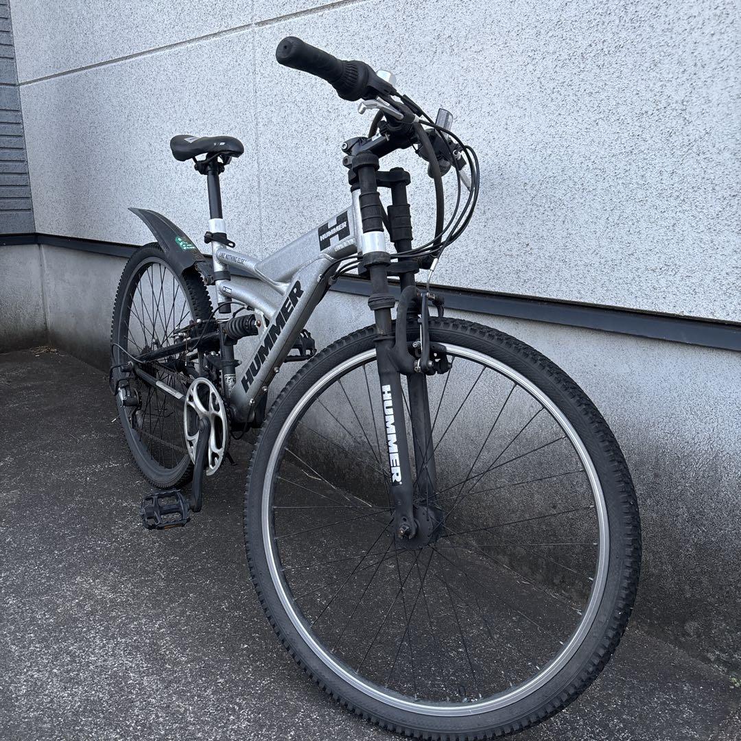 HUMMER マウンテンバイク シルバー