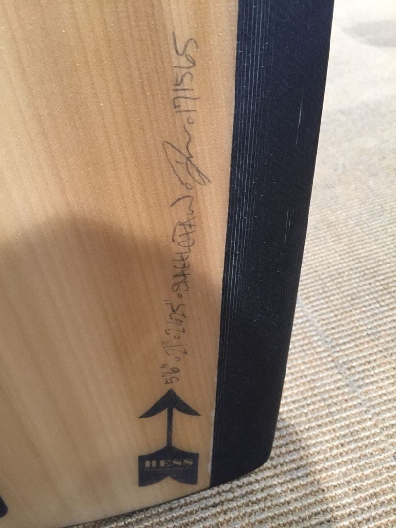 【手渡可】ヘスサーフボードスナッグルパウ5.6x21'x 2.625 フィン付き