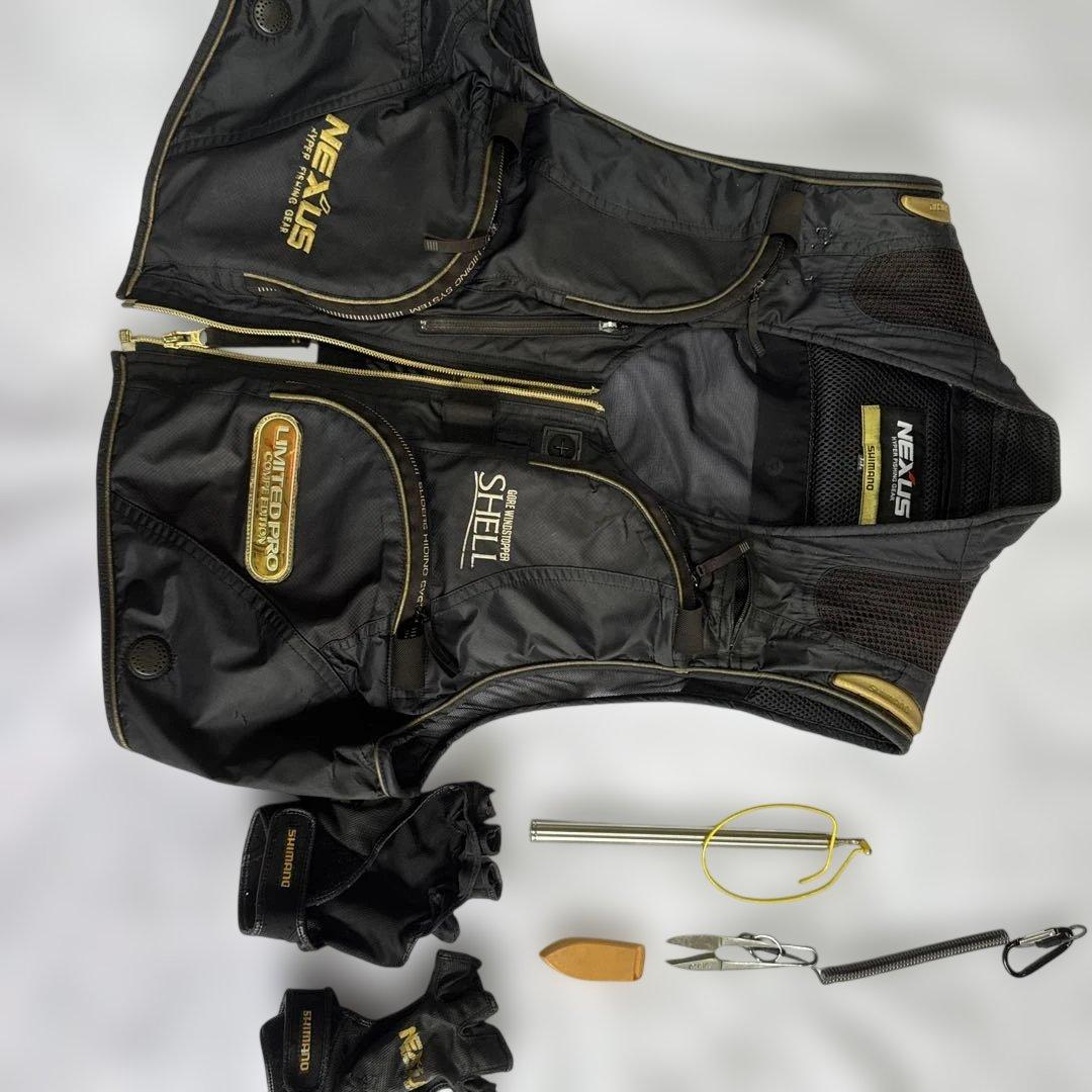 SHIMANO limited pro フィッシング　ベスト