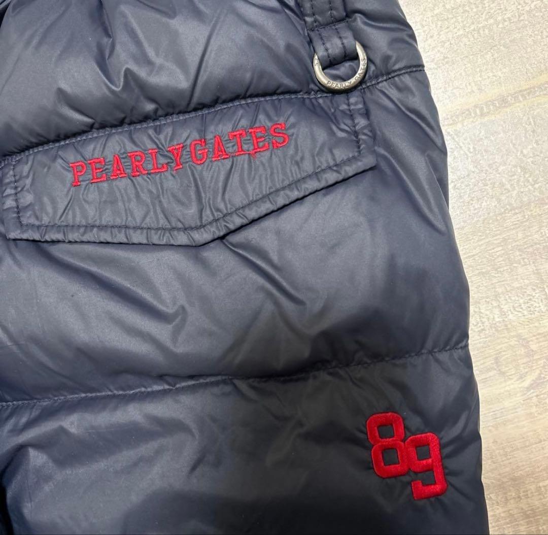 PEARLY GATES ネイビー ダウンパンツ サイズ0