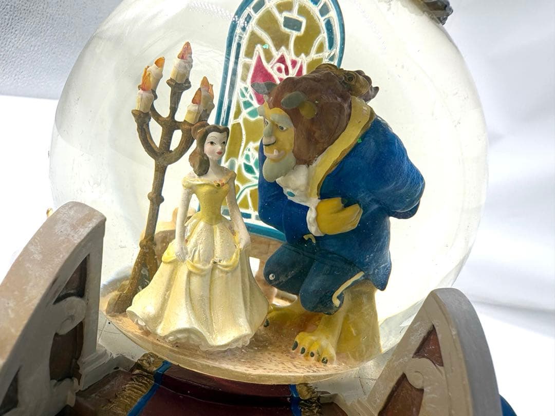 美女と野獣 スノードーム オルゴール