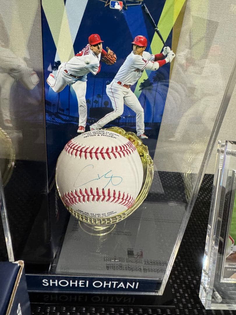 【50個限定】大谷翔平 直筆サイン MLB初投打規定数達成記念 MLBホログラム