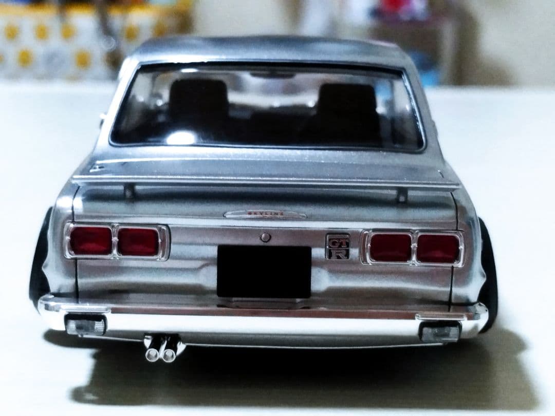 アオシマSKYLINE ハコスカ 2000GT-R KPGC10