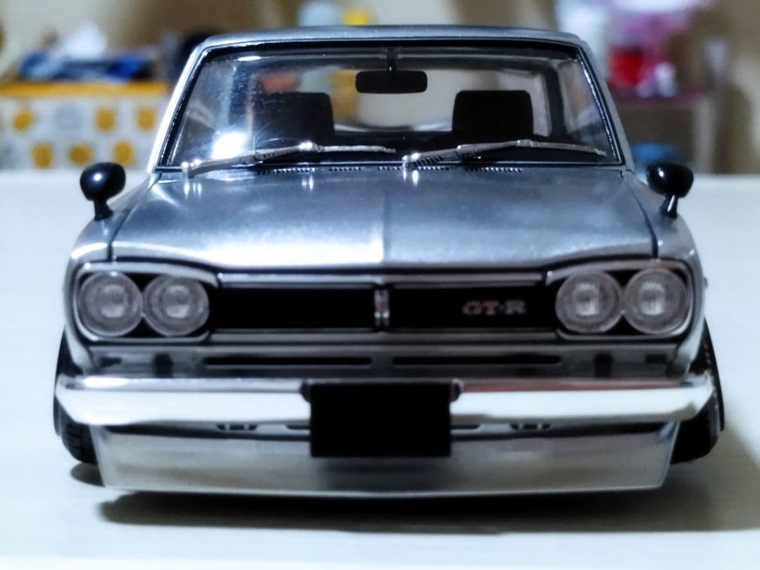 アオシマSKYLINE ハコスカ 2000GT-R KPGC10