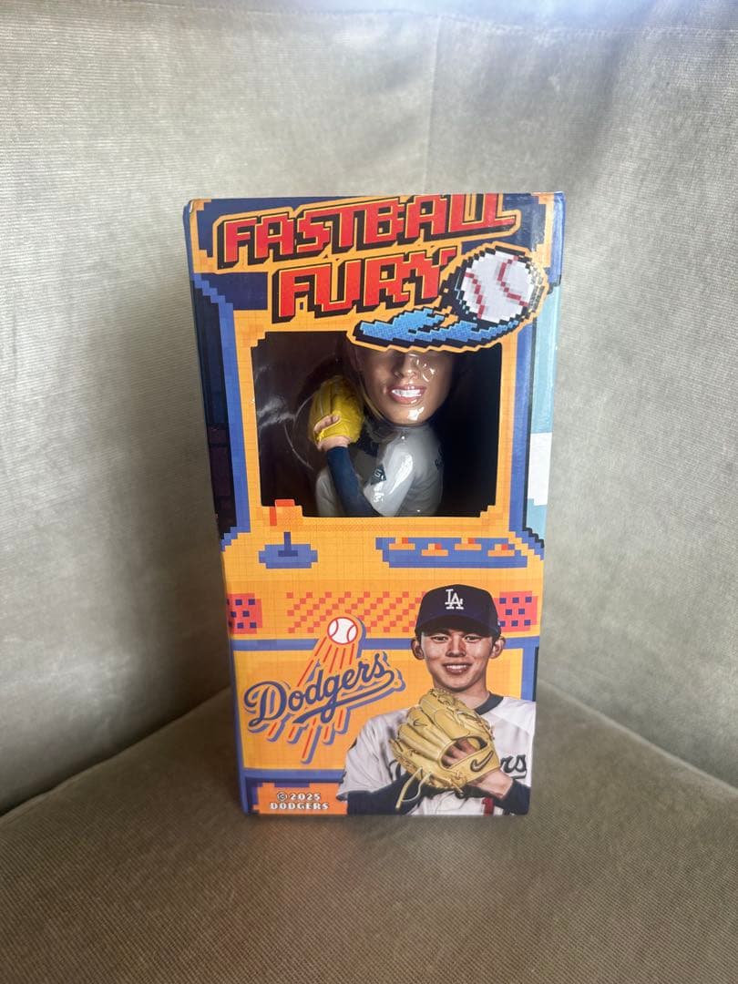 【新品未開封】佐々木朗希ボブルヘッド　ドジャース　2025/8/4配布品