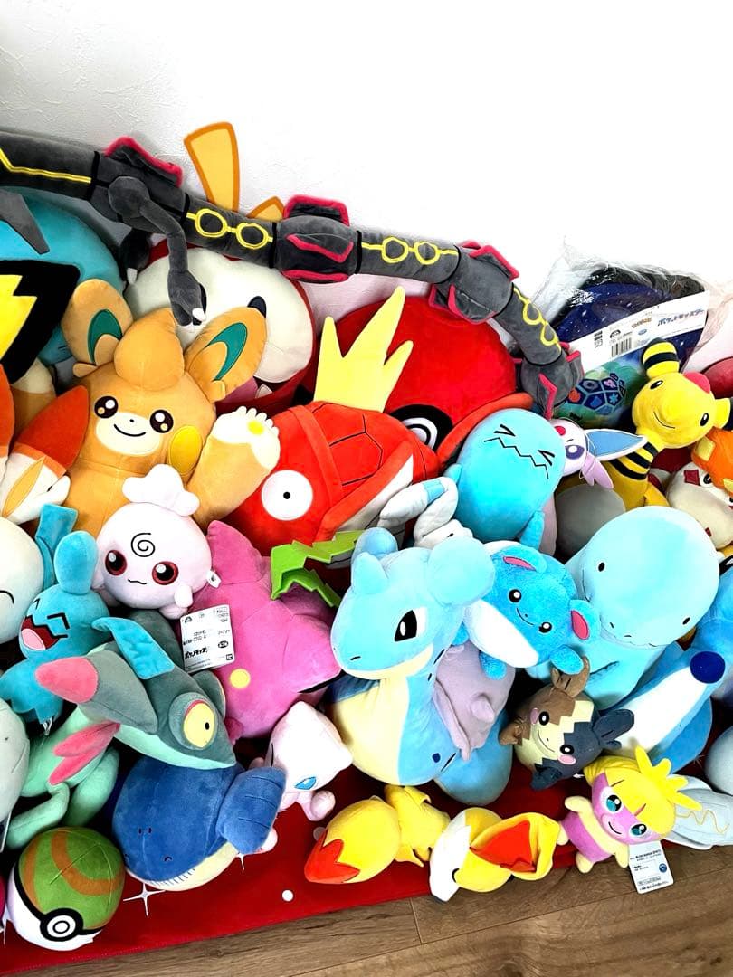 ポケモン　ぬいぐるみ　まとめ売り39個　ポケモン30体以上　バック2個