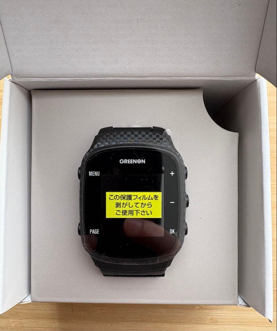 【新品】グリーンオン ザ・ゴルフウォッチ GN101 ゴルフ距離計腕時計