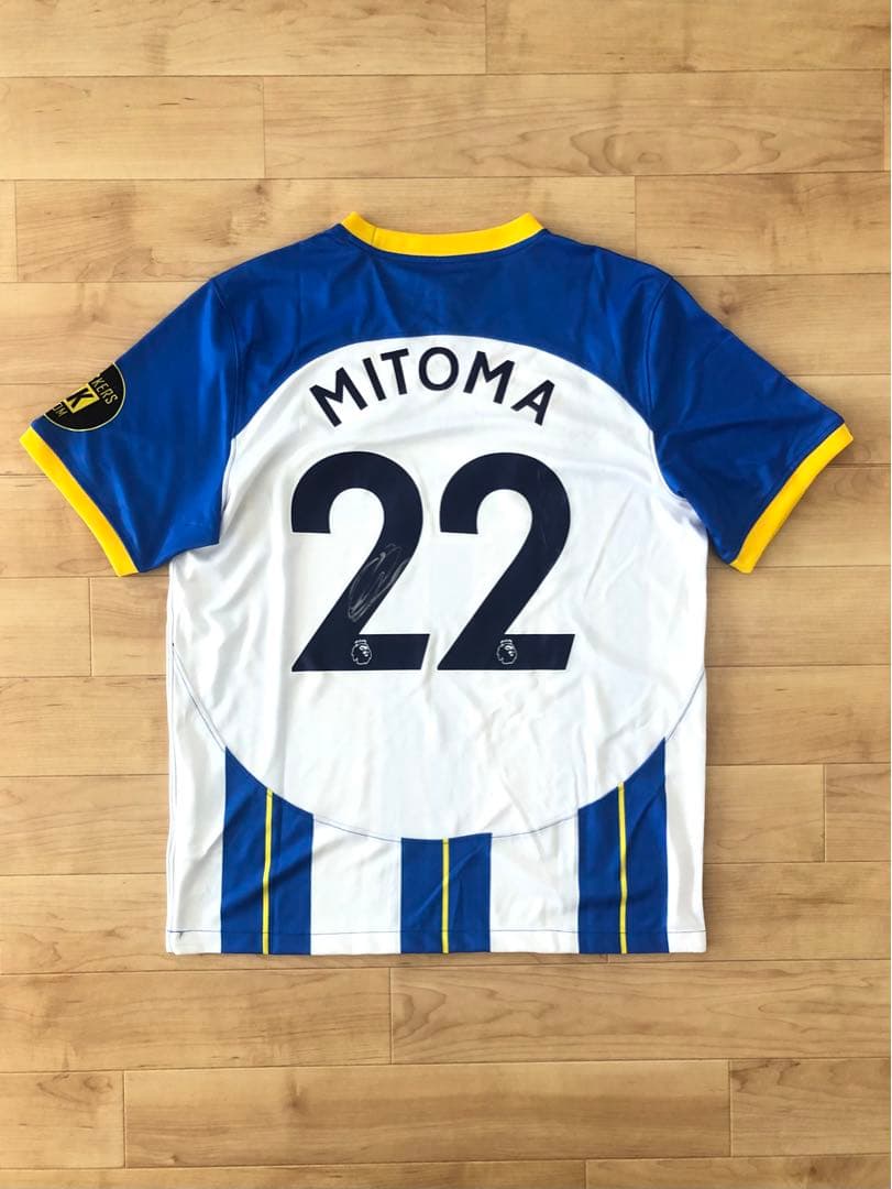 直筆サイン入り 三笘薫さん ユニフォーム