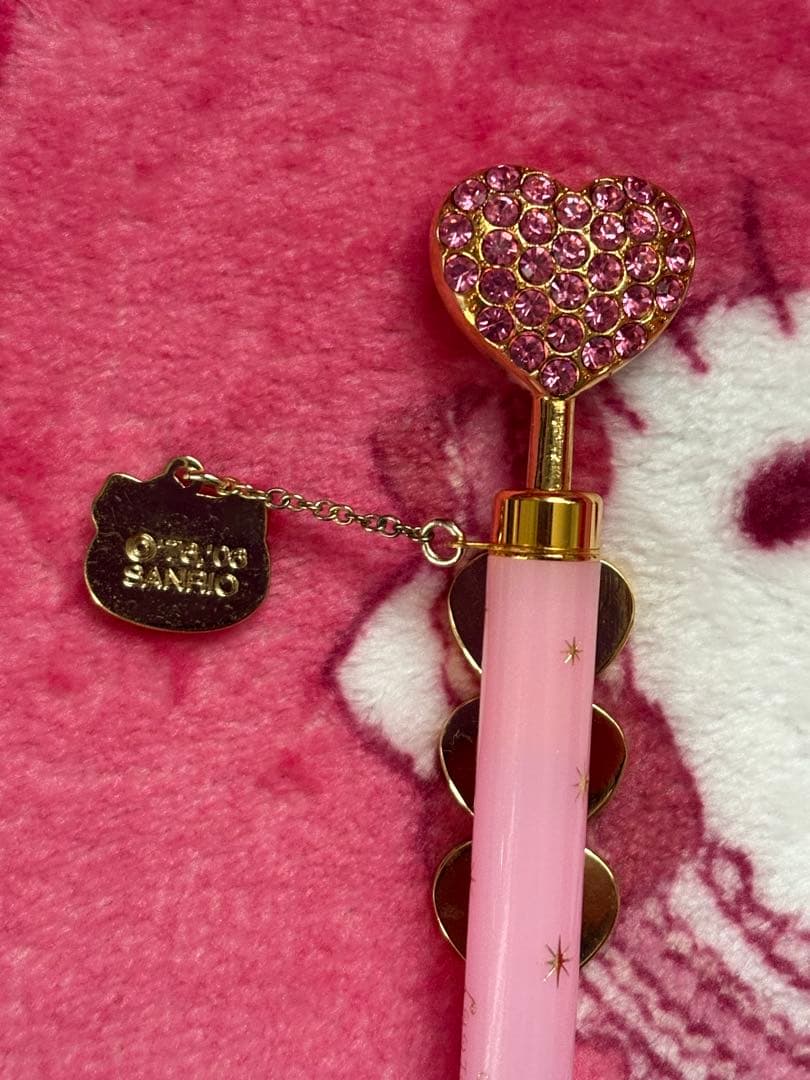サンリオ　ハローキティ　キラデコシャープペンボールペンハートSP レア【希少】