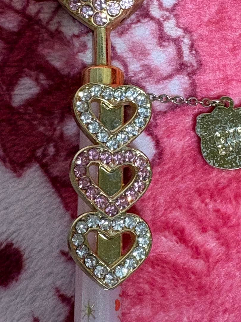 サンリオ　ハローキティ　キラデコシャープペンボールペンハートSP レア【希少】