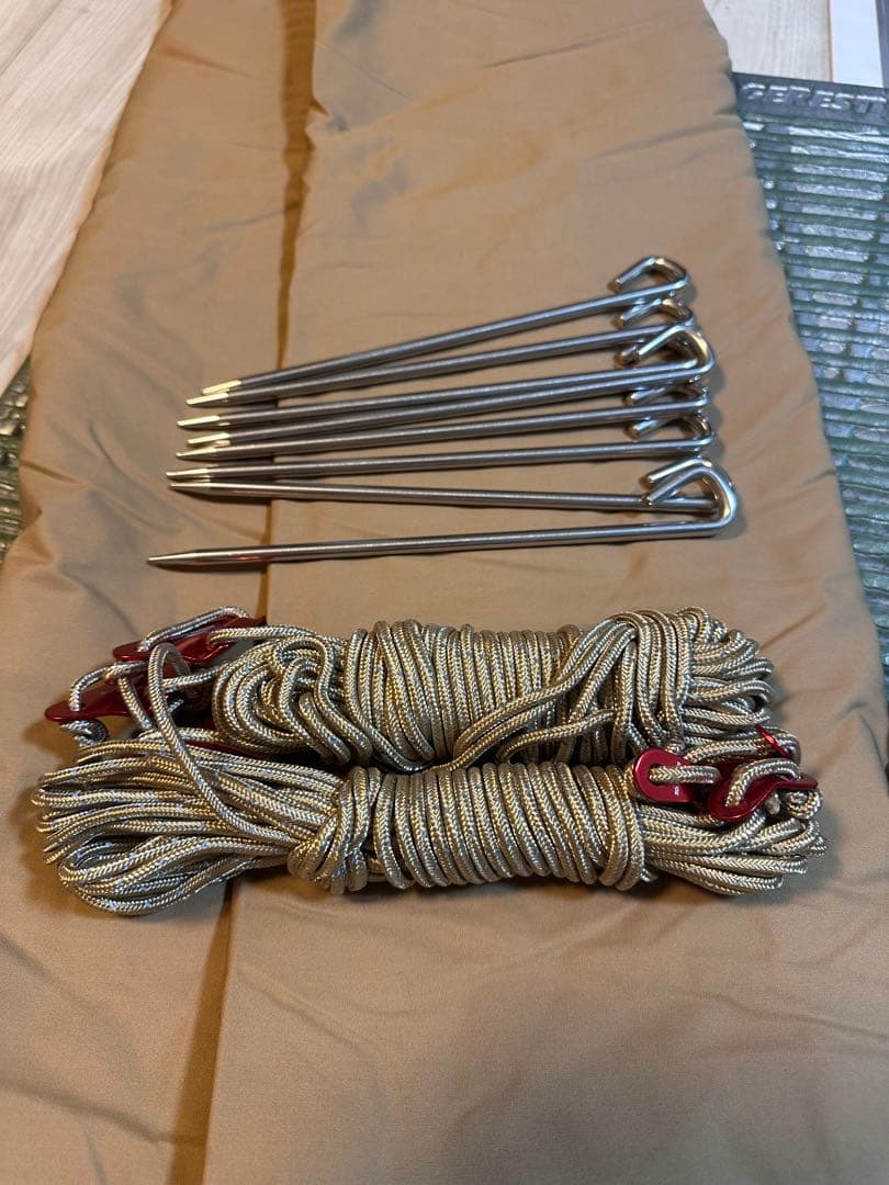 SoomloomタープAdranus4.2ｍｘ5.4ｍ ポリコットンTC