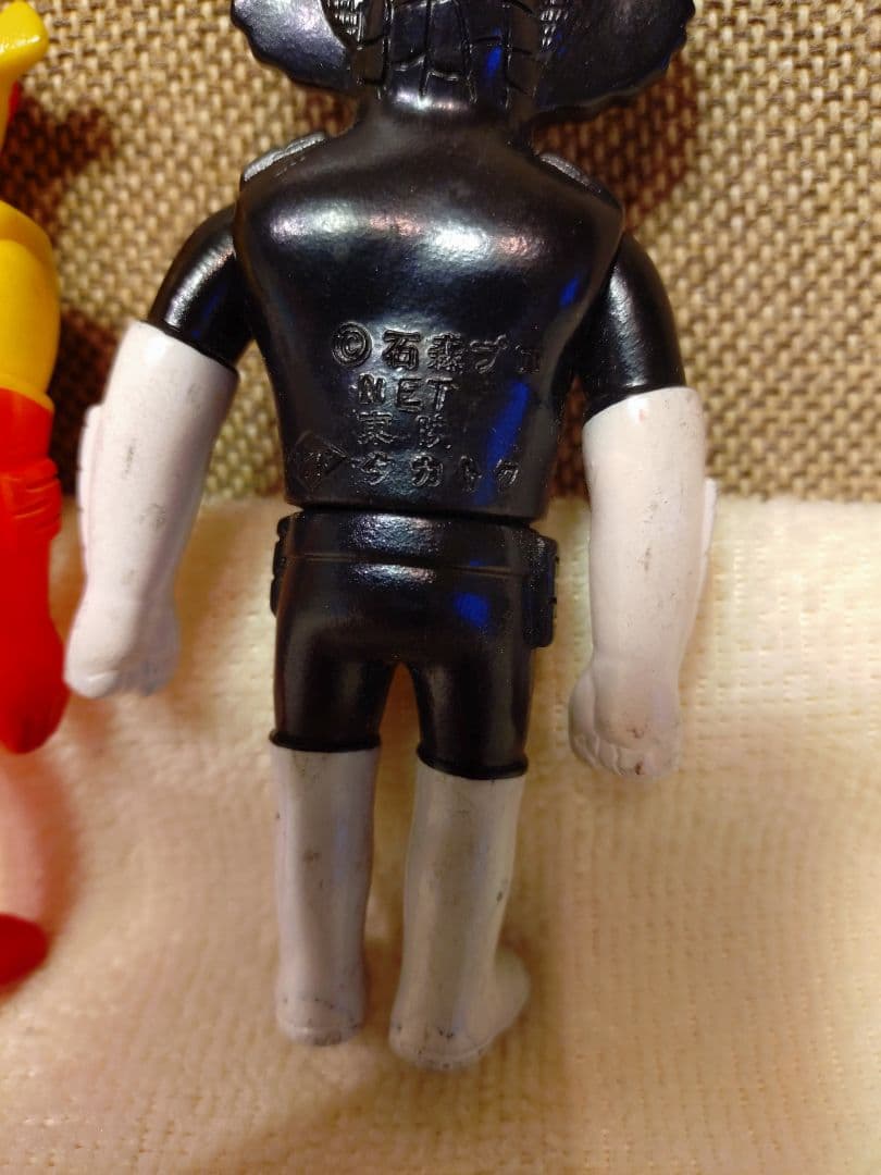 m*i様 貴重！当時モノ　アクマイザー3 ソフビ　3体セット！ブルマァク　タカト