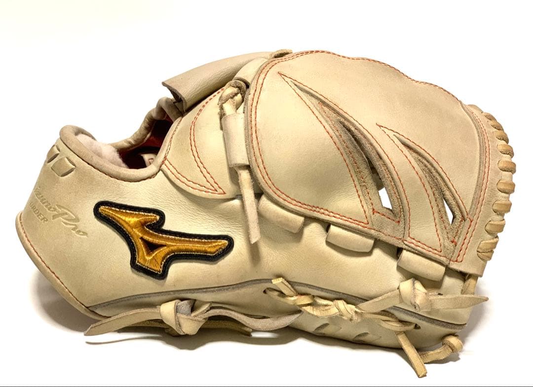 ミズノプロ波賀ジャパン硬式オーダー投手用Prexy Kip Leather耕作刻