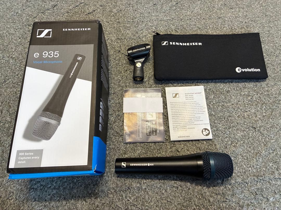 Sennheiser e 935 ダイナミックマイク　超美品！