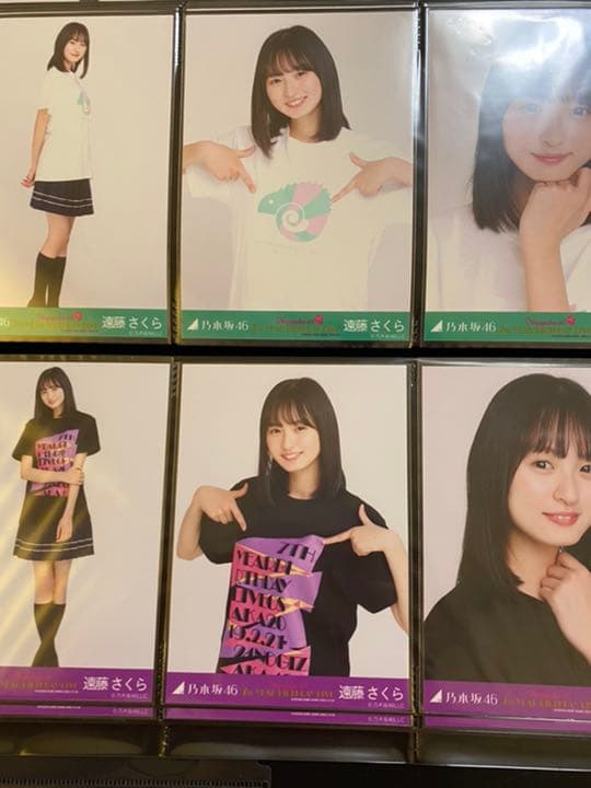 西野七瀬卒コンTシャツ＆7th バスラTシャツ