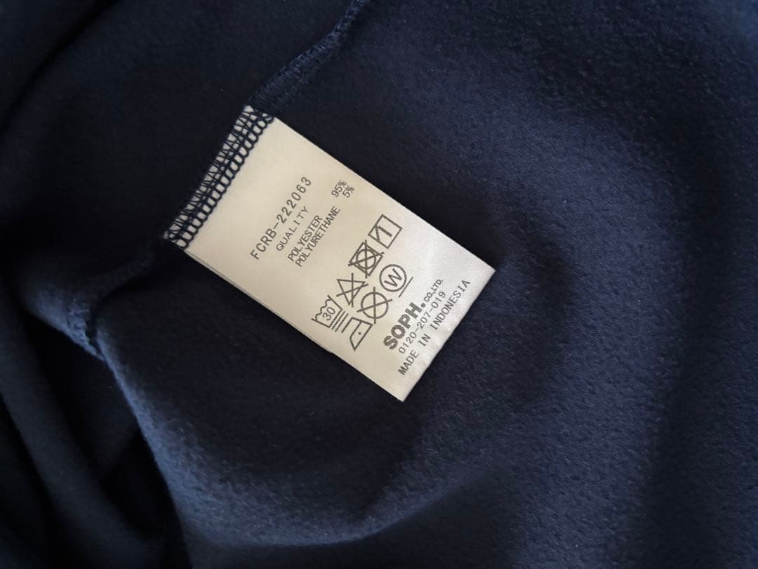 F.C.R.B. ネイビー長袖ハイネック M