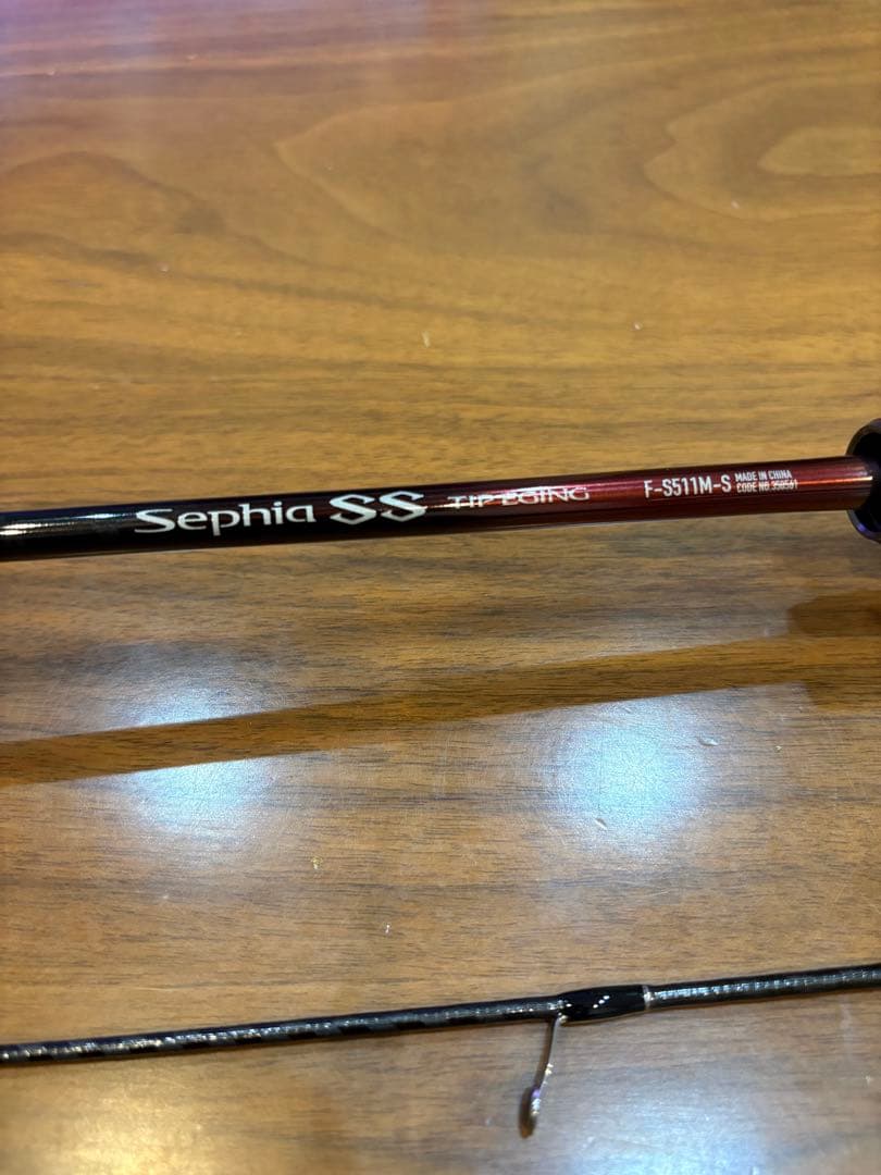 シマノ　セフィアss TIP EGING F-S511M-S ティップランロッド