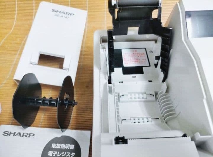 シャープレジスター　XE-A147　PC連携売上管理フル設定無料　102044