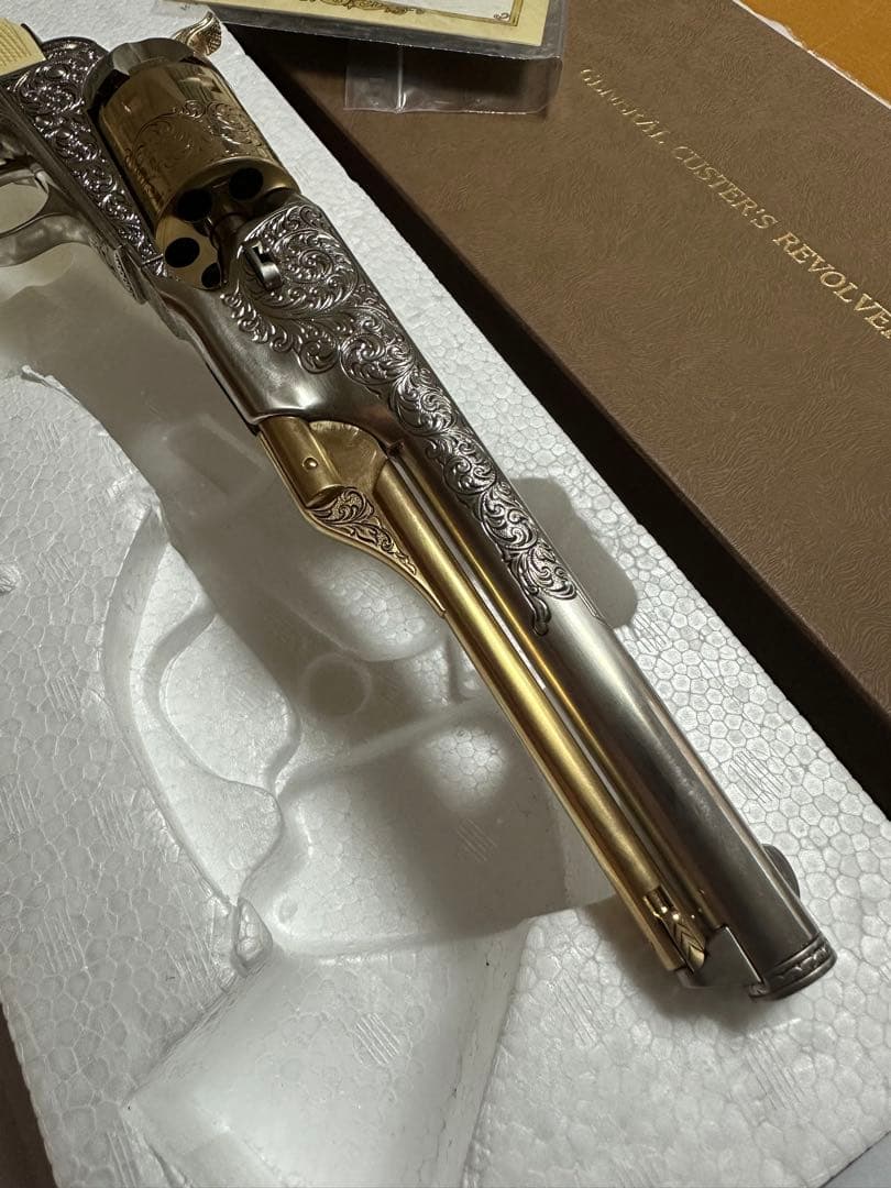 マルシン工業 未発火 フランクリンミント カスター将軍のレボルバー 樹脂製