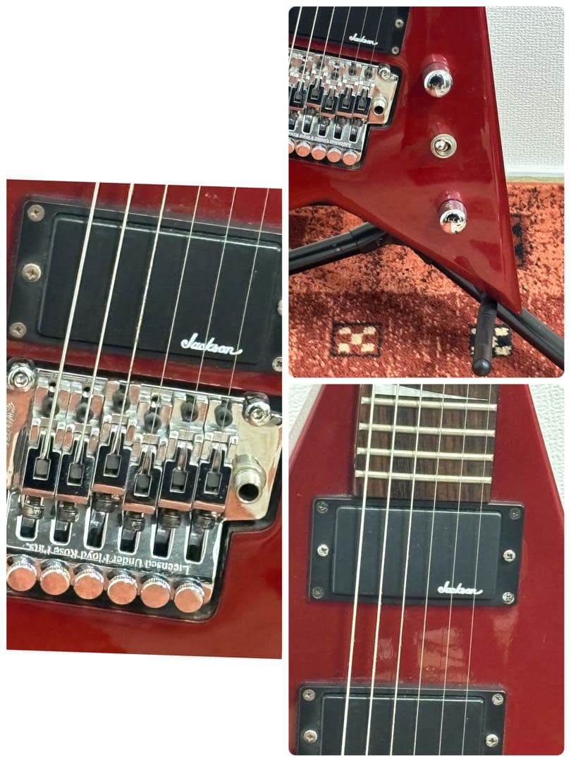 JACKSON JS32 KING V レッド
