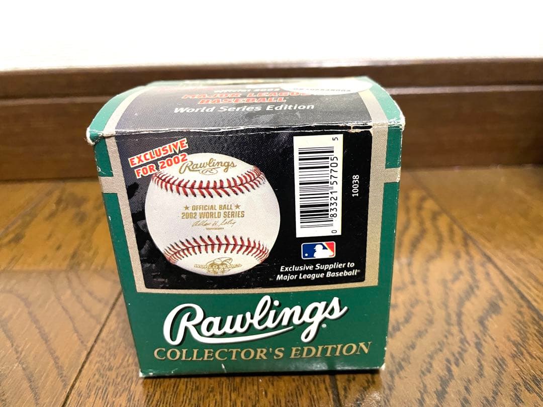2002 ワールドシリーズ　オフィシャルボール　新庄剛志　アメリカ購入品