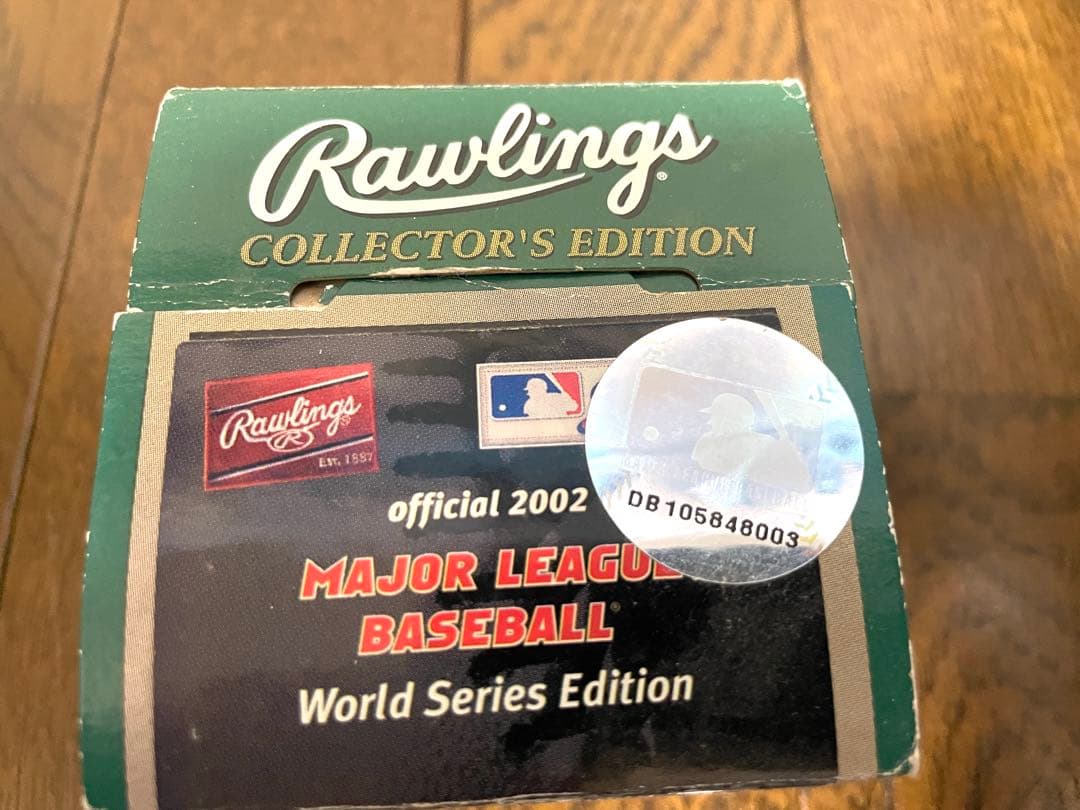 2002 ワールドシリーズ　オフィシャルボール　新庄剛志　アメリカ購入品